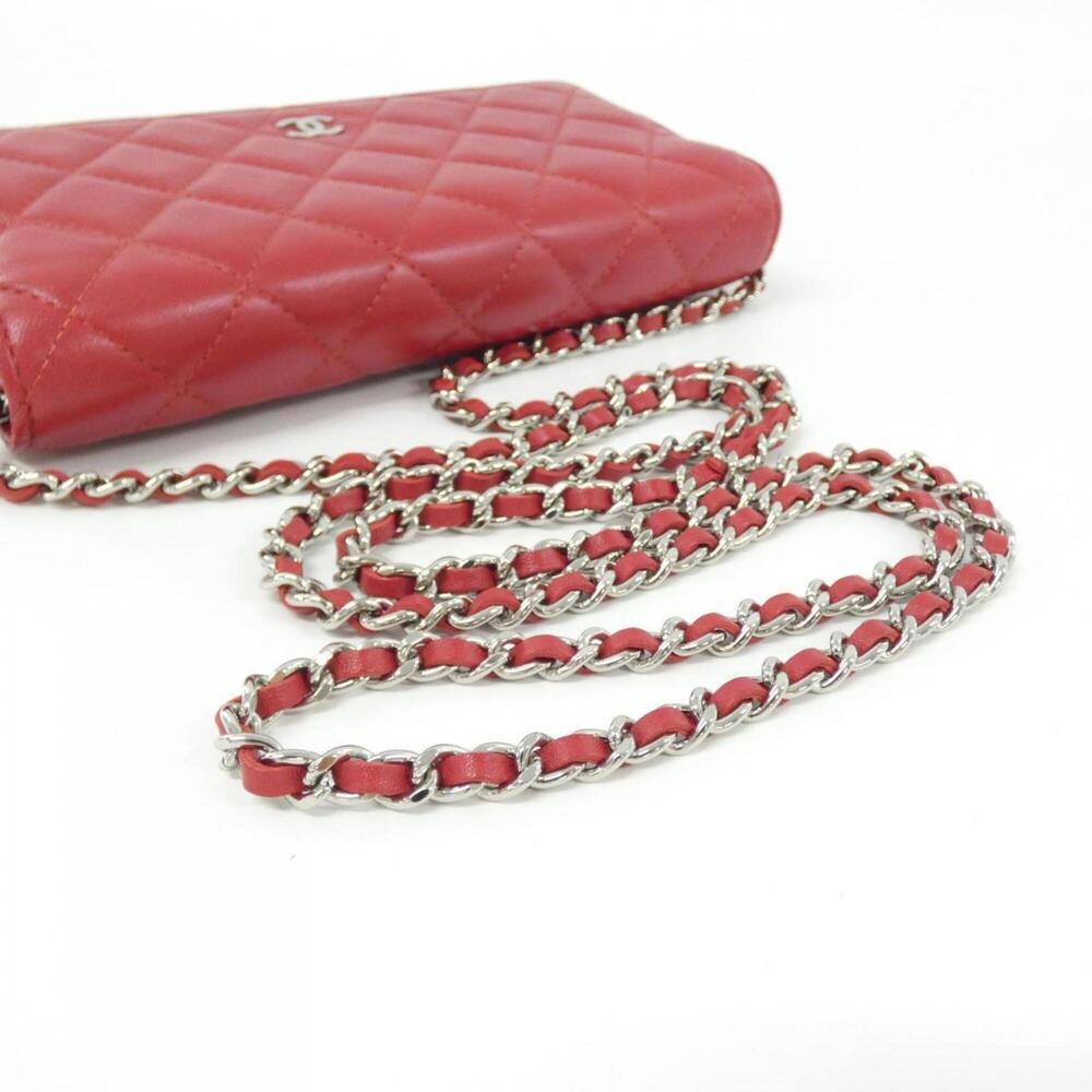 CHANEL Red Wallet - Picture 6 of 10